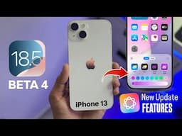 iOS 18.5 Beta 4 New Update for iPhone13 - How to Update & Install on iPhone 13