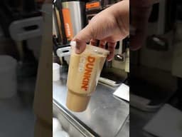 Sweet Vanilla Iced Coffee With Cream  @Dunkin-Donuts @dunkinph #iceddrinks #icecoffee