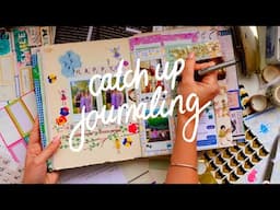 how I catch up on journaling ✿✿ tips + inspiration