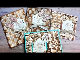 Magical Faux Wood Carving Technique with Embossing!
