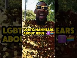 🏳️‍🌈😳✝️ PREACHING JESUS AT PRIDE PARADE!
