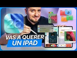 iPadOS 26: La NUEVA MULTITAREA que cambia TODO (y funciones que NADIE esperaba)
