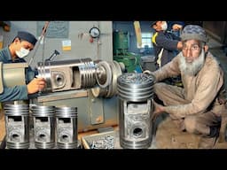 Precision engineering at its best - producing Grassco compressor Piston