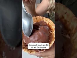 Homemade Magic Shell The Perfect Summer Treat
