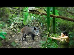 A Brave Girl’s Survival Hangs on Her Ingenious Handmade Trap in the Wild Jungle
