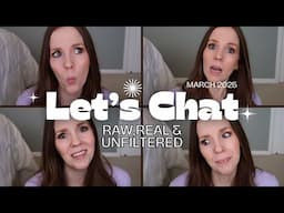 CHECKING MY PRIVILEGE, PLASTIC SURGERY, NO INCOME, BEING STUCK | LIFE UPDATE CHATTY VLOG