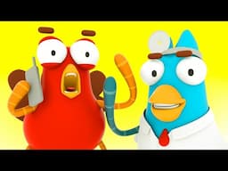 Five Little Monkeys Nursery Rhymes for Kids | Simple Moves Baby Song