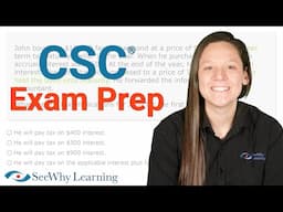 CSC® Exam Practice Question | Accrued Interest on a Bond