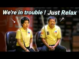 Very Nervous PLAYER Thinks She CAN PRESSURE the Great EFREN REYES