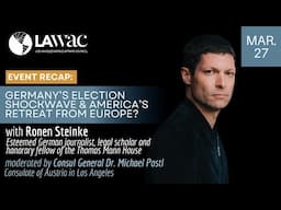 Germany's Election Shockwave // America's Retreat from Europe? with Ronen Steinke