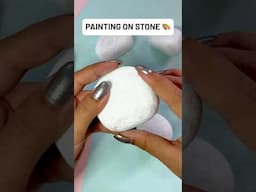 I Tried Painting On Stone 😱🎨 #Shorts #ShivangiSah