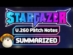 Maple's MASSIVE Stargazer Patch Notes Summarized! (no crystal nerfs?)