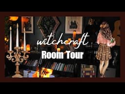 UPDATED Witchcraft Room Tour! A Dark Academia Inspired Magical Space