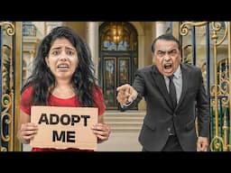 I asked Rich People to Adopt me!! *they kicked me out*