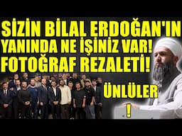 YOUTUBER VE ÜNLÜLER BİLAL ERDOĞAN İLE NEDEN FOTOĞRAF ÇEKTİRDİ! Hüseyin ÇEVİK
