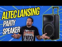 Let's PARTY!!!!  Live Review of Altec Lansing SoundRover 650!