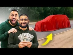 Revealing My New Car To My Dad