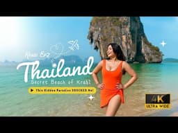 Krabi, Thailand 🇹🇭 - Railay 🌅 – Secret Beaches 🏝️ Seafood 🦞 & Island Hopping! ⛵ | EP 2