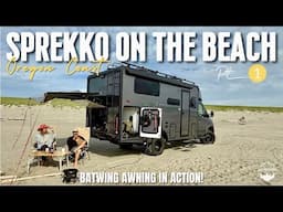 WINNEBAGO SPRINTER EKKO ON THE OREGON COAST | BOONDOCKING, BANANA BOATS & SPREKKO VIBES pt.1 #travel