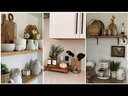 Space Saving Kitchen Organization Ideas for small spaces. Kitchen Decoration. #kitchen #homedecor