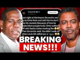 Comedian Scruncho Confronts Chris Rock Live On Stage ?! Comedian Breaks Silence On Recent Incident