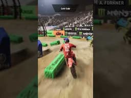 LAST LAP PASS TO GET ON THE PODIUM #shorts