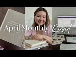 April Monthly Reset Routine| Quarter 1 Recap and 2025 Goals Check-In and Reflection