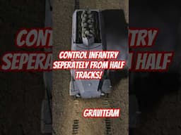 Graviteam in ONE MINUTE: HALF-TRACKS and INFANTRY