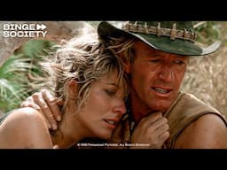 Crocodile Dundee (1986): Attacked By A Large Crocodile
