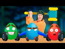 Surprise Eggs Transport Kids Songs  | Nursery Rhymes + MORE DoReMi Kids Songs