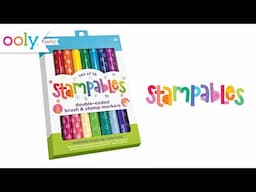OOLY Stampables Double-Ended Stamp Markers