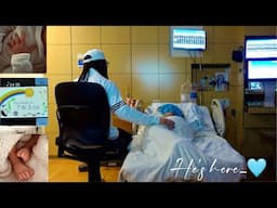 Labor & Delivery VLOG: induction + emergency c section + name reveal + etc.