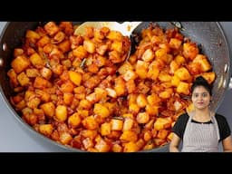 வீட்ல தயிர் சாதமா உடனே 5 நிமிஷத்நுல இந்த சைடு டிஷ்👌 | Simple Potato Fry Recipe in Tamil | POTATO FRY
