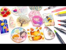 This Simple Trick Makes Resin compatible with Unexpected Art Supplies!