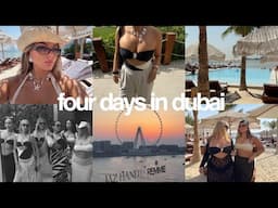 four days in dubai  🦪🍸🫧🌃