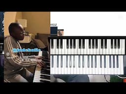 ADVANCED movement breakdown played by this 13 year's Ghanian | Gospel piano tutorial@judekofie