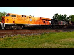 CP ST John X-Press + KCS Grey Ghost Units! 2 CSX Trains Meet!  UP Tanker Train Coal Trains Amtrak!
