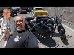 This Motorcycle Has Not Ran in Over 50 Years. A Beach Rescue People Stranded by Another Tow Company