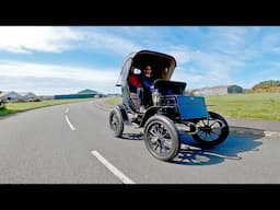 The EV of 1903 – driving the Columbia Electric flat out. Can we get to 15mph?