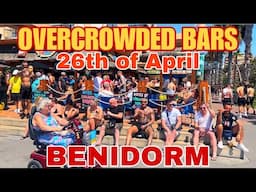 Benidorm - Crowded Levante Beach & Buzzing Bars! 🏖️🍹