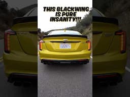 This 2025 Cadillac CT5-V Blackwing goes craaazy!!