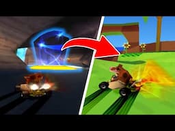 Speedrunning the NEW Crash Team Racing Custom Adventure Mode!