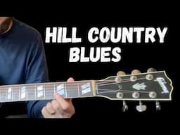 Mellow Hill Country Blues Guitar Lesson- (Peaches) RL and Cedric Burnside Versions in open G
