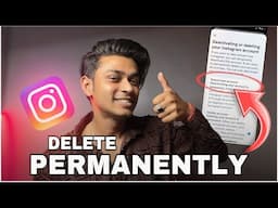 How To Delete InstagramAccount Permanently 2025 | Instagram Account Delete Kaise KarePermanently