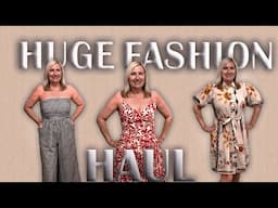 HUGE FASHION HAUL - Inc. H&M, ZARA, NEW LOOK, NEXT and F&F | My Largest Haul Ever!