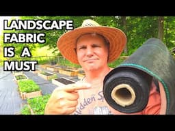BEST Thing I've Done in our Garden: Landscape Fabric