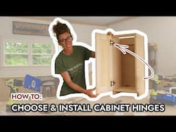 How to Choose & Install Concealed Hinges | Cabinet Door Series Part 3