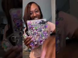 Making Custom Phone Cases 💜🌈 #customphonecase