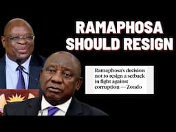 SHOCKING : Fmr. Chief Justice Zondo's Scathing Attacks On Ramaphosa