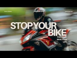 How To Stop Your Motorcycle Quicker For Emergency Braking